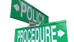 Policy and procedure arrows